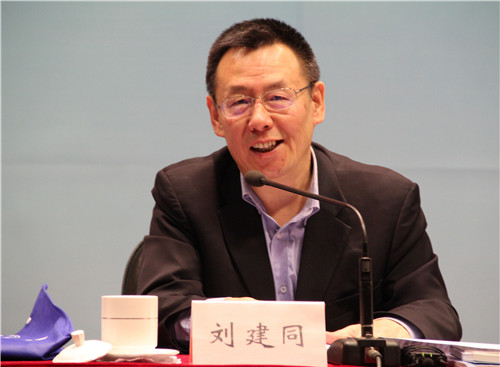 教育部職業(yè)教育與成人教育司副司長劉建同發(fā)表講話.JPG